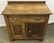 Poss Antique Oak Side Table Cabinet - 2