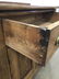 Poss Antique Oak Side Table Cabinet - 8