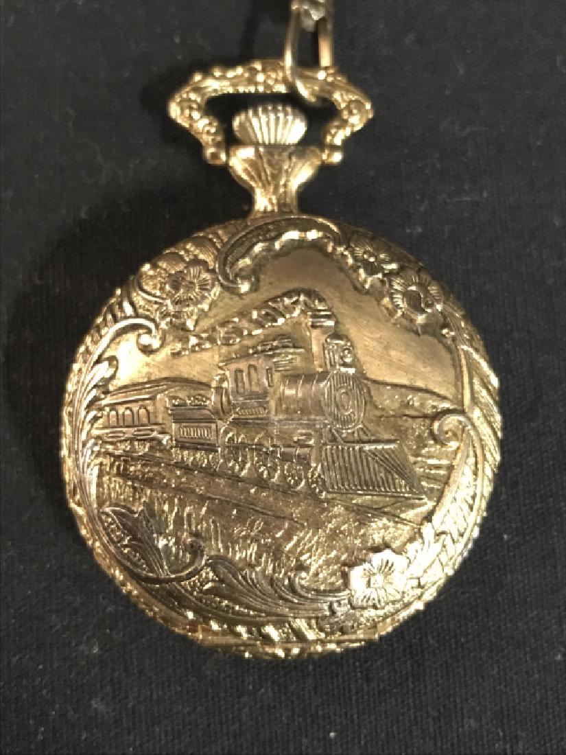 FUTURA Gold Toned Pocket Watch