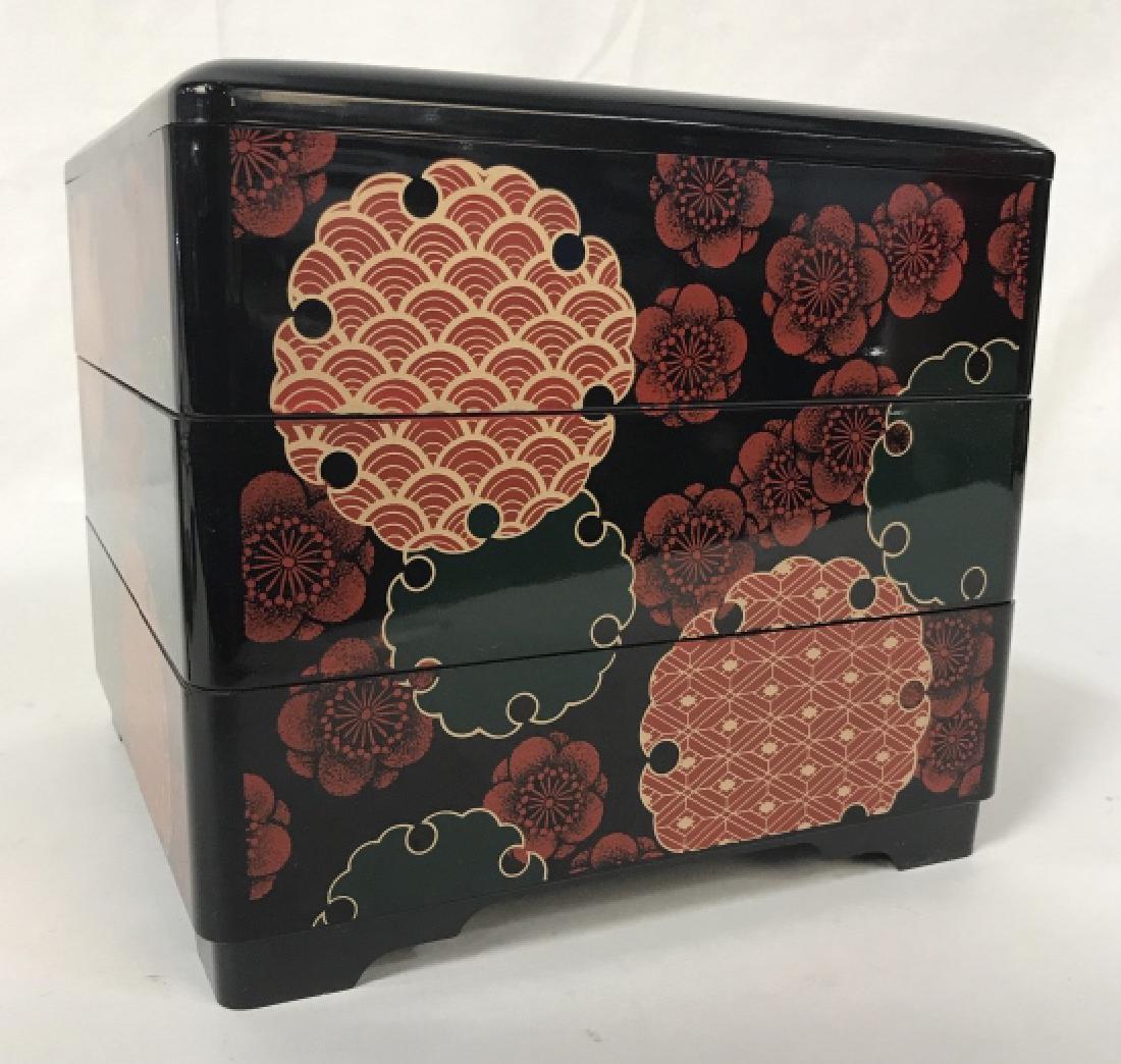 Japanese Lacquer Bento Box,