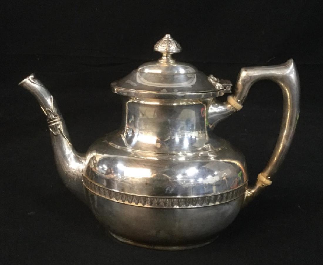 TIFFANY &CO marked Silver Coffee Pot: Silver coffee pot, tea pot, marked underside as follows: 6895 TIFFANY & CO Makers Silver Soldered 52 3 Pint , 141 , Tiffany and Company Silver Tableware, Vintage Tiffany And Company, Measures app ht 9
