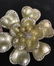 Old Celluloid Rhinestone Statement Brooch - 6