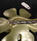 Old Celluloid Rhinestone Statement Brooch - 8
