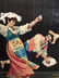 Pair of Signed Painted Wooden Art Panels - 4