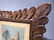 Rooster Print in Unique Carved Wood Frame - 5