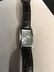 White Metal and Brown Leather Wristwatch - 3