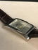 White Metal and Brown Leather Wristwatch - 4