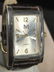 White Metal and Brown Leather Wristwatch - 8