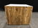 Unique Low Standing Bamboo Lined Stool - 2
