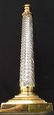 Grand Art Glass Candlestick - 3
