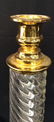 Grand Art Glass Candlestick - 4