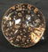 Vintage Pink Glass Paperweight