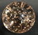 Vintage Pink Glass Paperweight - 2