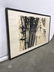 Framed & Signed Asian Ink Painting on Paper & Silk - 9