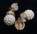 Women’s Costume Earrings, Rhinestone w Pearl Style - 4
