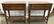 Pair ETHAN ALLEN Carved Wooden Side Tables