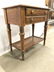 Pair ETHAN ALLEN Carved Wooden Side Tables - 6