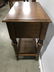 Pair ETHAN ALLEN Carved Wooden Side Tables - 7