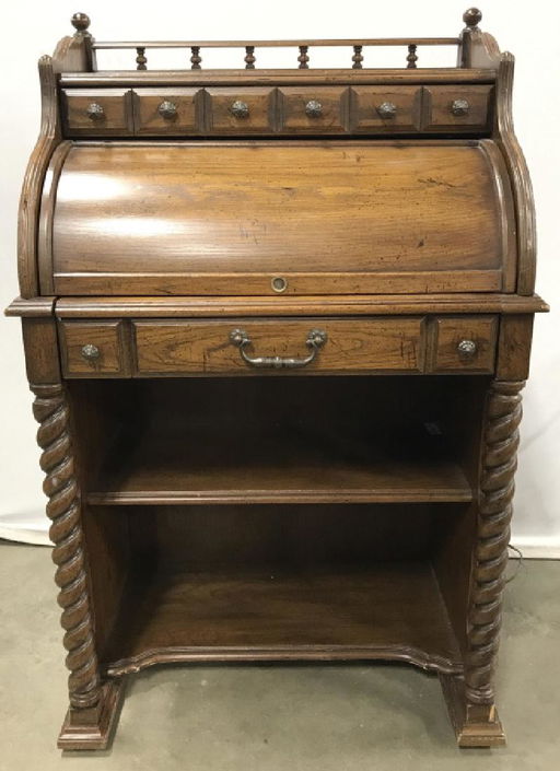 Vintage National Mt Airy Roll Top Desk May 22 2019 The