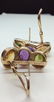 RAAFTY 14 K Gold Earrings w SemiPrecious Gemstones - 4