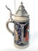 Vintage German Ceramic Beer Stein W Lid