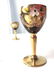 Pair Bohemian Glass Cordial Glasses - 4