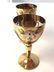Pair Bohemian Glass Cordial Glasses - 5