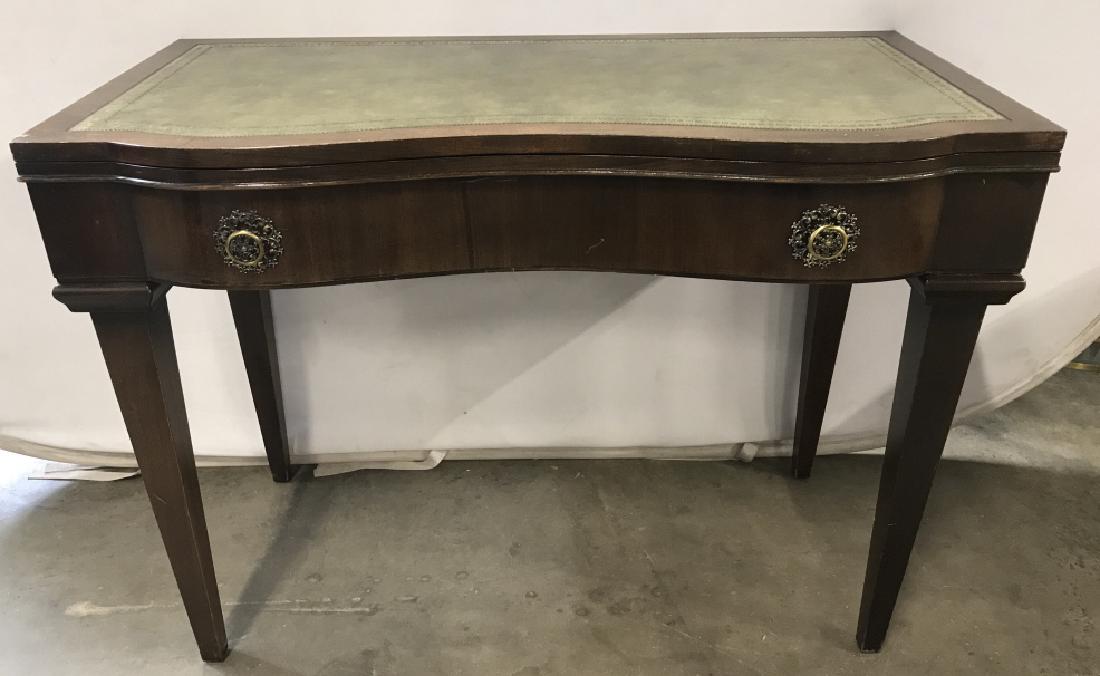 Flip Top Writing Desk W Tooled Leather Insert Jul 10 2019 The