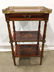 Vintage 3 Level Carved Wooden Side Table