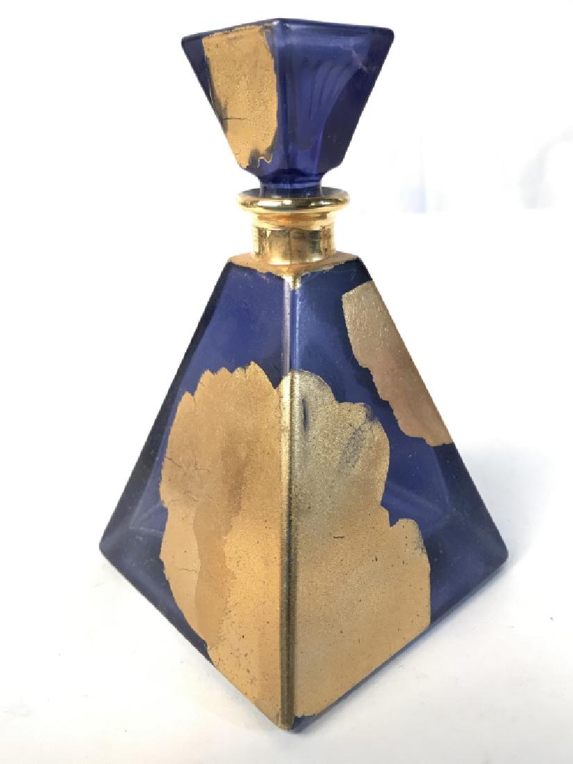 Vintage Art Glass Perfume Bottle W Vintage Steuben Art Glass Perfume