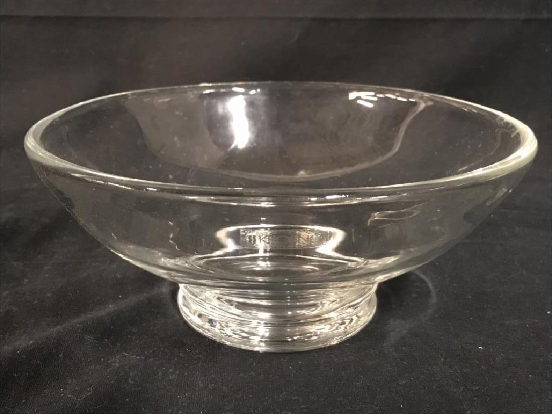 KROSNO POLAND Cut Crystal Bowl: Bowl is marked KROSNO POLAND. Measures approx 7.5 inches diameter, 3.5 inches tall. Centerpiece, fruit bowl, tableware 6