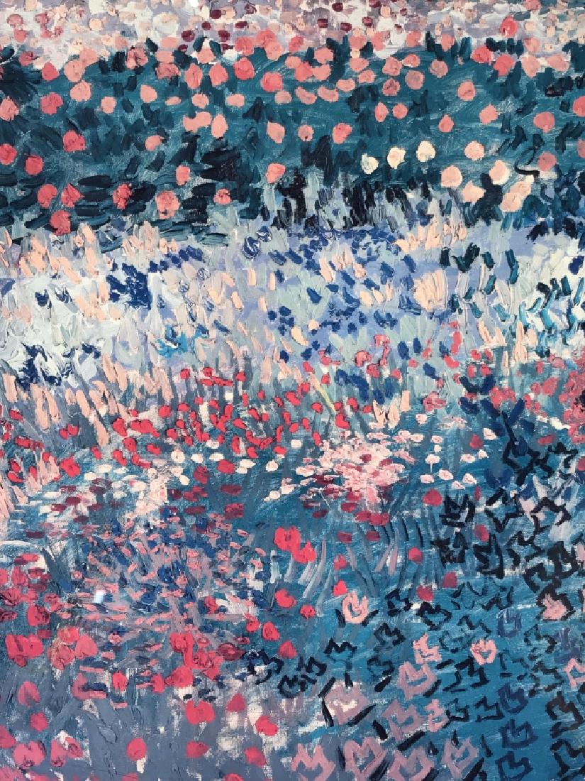 Vintage Van Gogh Exhibition Poster: Exhibition poster for Van Gogh in Arles at the Metropolitan Museum of Art in 1984. Poster is set behind glass in gold toned metal frame. Measures approx 36.2 inches in height by 24 inches in width wit