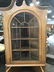 Vintage Wood Glass Corner Cabinet, PAINE - 5
