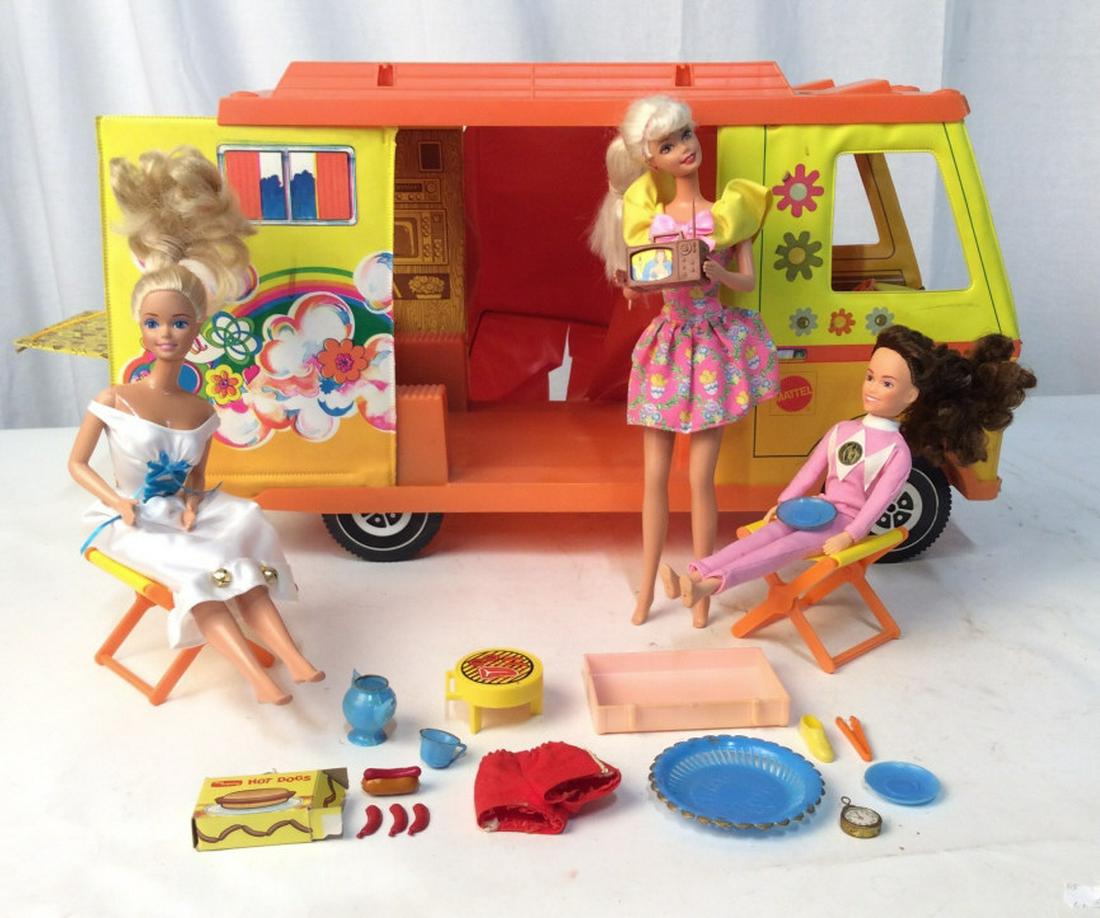 barbie camper set