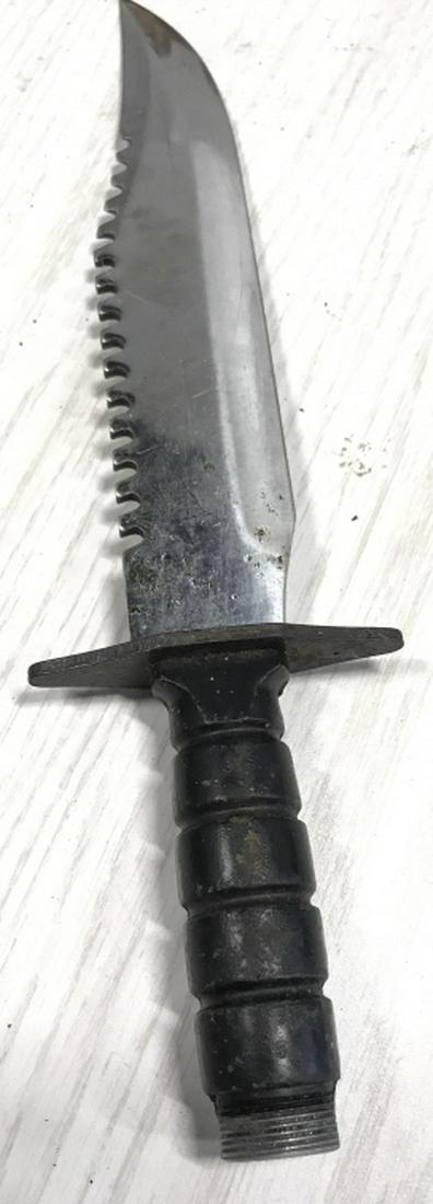 Stainless and Metal Hunting fishing knife: Marked for ROSTFREI, length app 14.5 inches collectible hunting knife, weaponry
