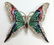 Multi colored Enamel Butterfly Pin