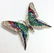 Multi colored Enamel Butterfly Pin - 2