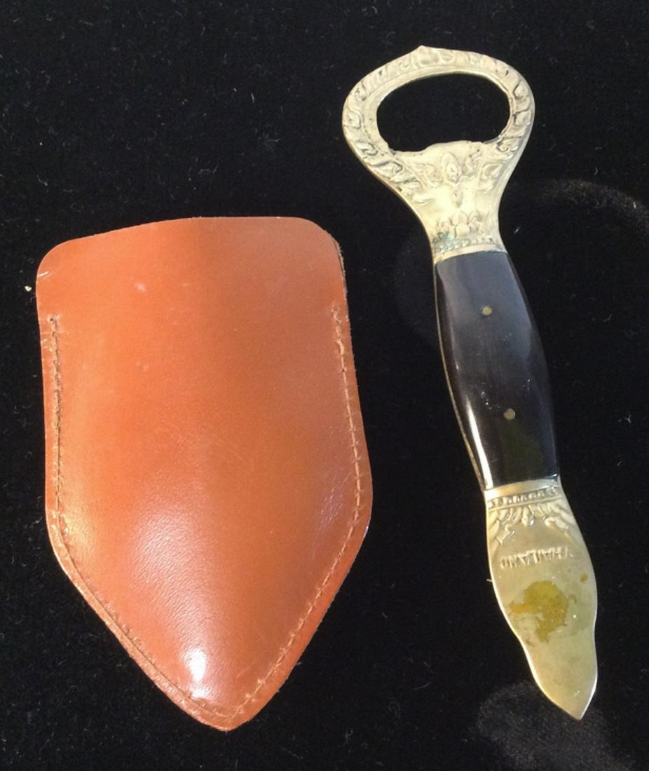 Vintage Asian Bottle Opener: Possibly Brass. Made in Thailand. Intricate Design. Picture of Buddha. Easy Grip. 4 7/8. Bottle Opener, Brass Bottle Opener, Vintage Bottle Opener, Beer Opener, Glass Beer Opener, Buddha Novelty, 3