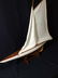 Large Scale Sleek Sailing Vessel Model Ship model, sail - 7