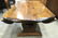 Vintage Carved Wooden Drop Leaf Coffee Table Table has - 2