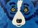 Signed Original George RODRIGUE Blue Dog Painting - 14