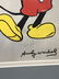 Signed Andy WARHOL Gouache On Paper, MICKEY Andy Warhol - 10