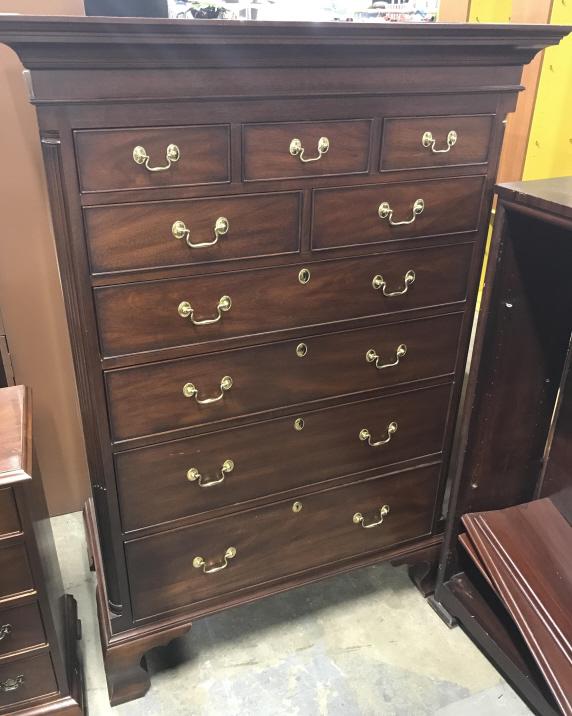 Henkel Harris Mahogany Highboy Dresser Sep 18 2019 The
