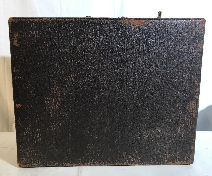 Vintage Warren Mignation Suitcase: No keys. Cannot be opened, one side locked, other side lock is bent up. needs cleaning Use as a plant stand, or up cycle in another way. 21 x 17 x 8.5 approx. vintage Suitcase, Vintage Trunk, Platform