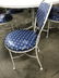 Lot 7 Vintage Round Dining Table W Metal Chairs - 4
