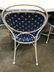 Lot 7 Vintage Round Dining Table W Metal Chairs - 5