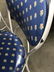 Lot 7 Vintage Round Dining Table W Metal Chairs - 6