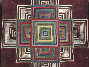 Authentic Artisan Tibetan Mandala Tapestry