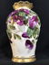 Pair French Paris Porcelain Botanical Vases - 3