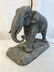 Signed Elephant Figural Lamp after Charles VALTON - 4